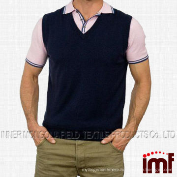 Men's Sleeveless Vest Gender Cashmere Sleeveless Vest